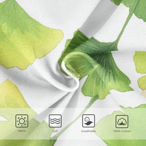 KLL Ginkgo Leaves Toddler Boy Soft Briefs Underwear Breathable Children Panties3