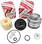 Genuine 04152-YZZA1 oil filter with Genuine 15620-31060 Oil Filter Housing Cap and 15643-31050 Cap Plug includes APSG Wrench and crush washer.