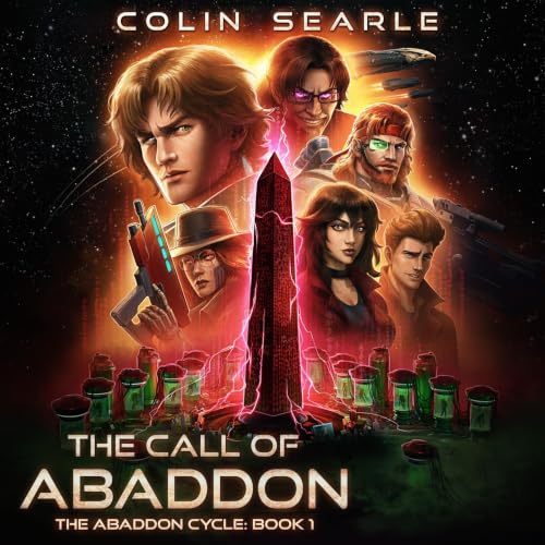 Diseño de la portada del título The Call of Abaddon