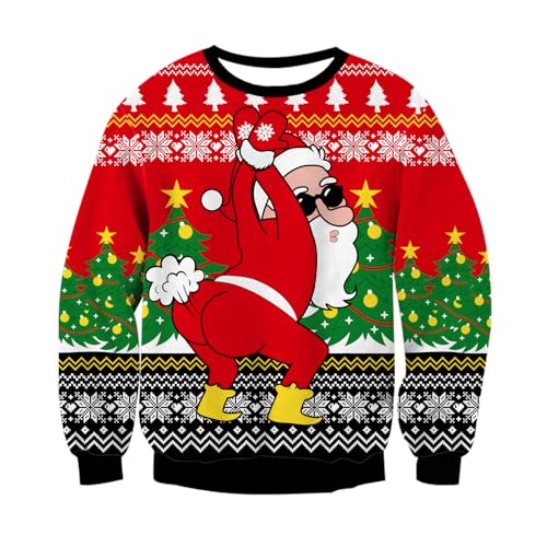 Paar Weihnachtspullover 28 Goodstoworld Xmas Pullover Herren Damen Weihnachtspullover Ugly 3D...