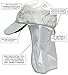 Clinical Health Services, Inc. Lenoir Sun Protective Sports Cap, Color = White