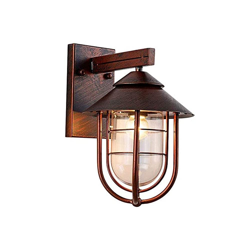 Applique murale extérieure étanche style loft vintage luminaire de couloir jardin E27
