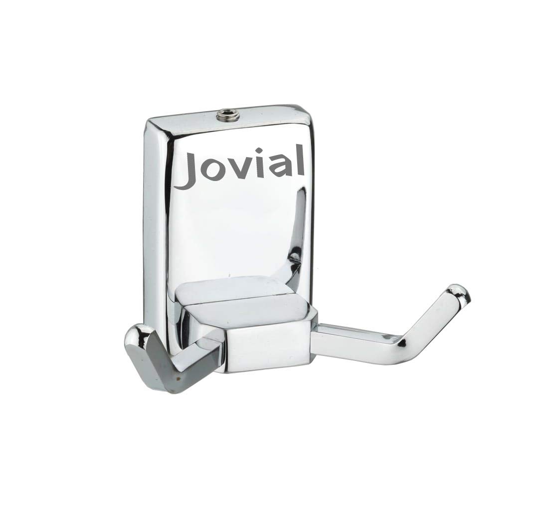 Jovial Cubix 708 Napkin Hook | Robe Hook | Cloth Towel Hanger | Door Hanger Hook | Pronged Hook Bathroom Accessories | Glossy Finish AISI 304 Stainless Steel, Corrosion Free, Anti Rust (B07HQS7LVN) Amazon Price History, Amazon Price Tracker