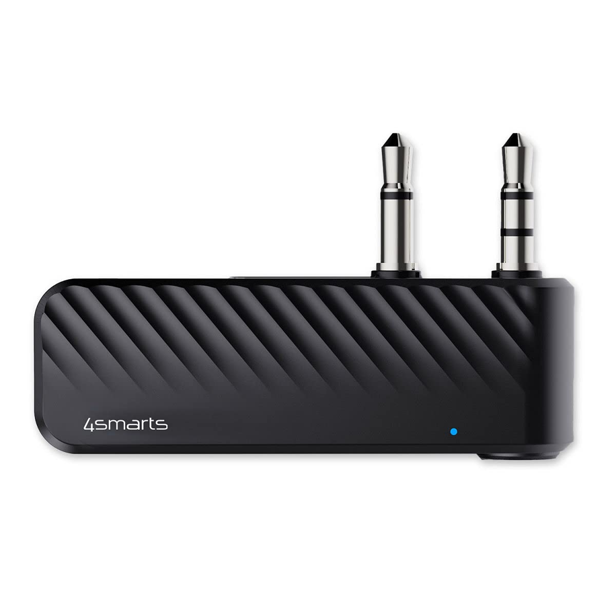 4smarts Bluetooth Transmitter Klinke [ausklappbarem 3,5mm Doppelanschluss] Drahtlos Empfänger Adapter Audio von Fernseher, Spielekonsolen und MP3 Player auf Wireless Kopfhörer, Bluetooth-Lautsprecher