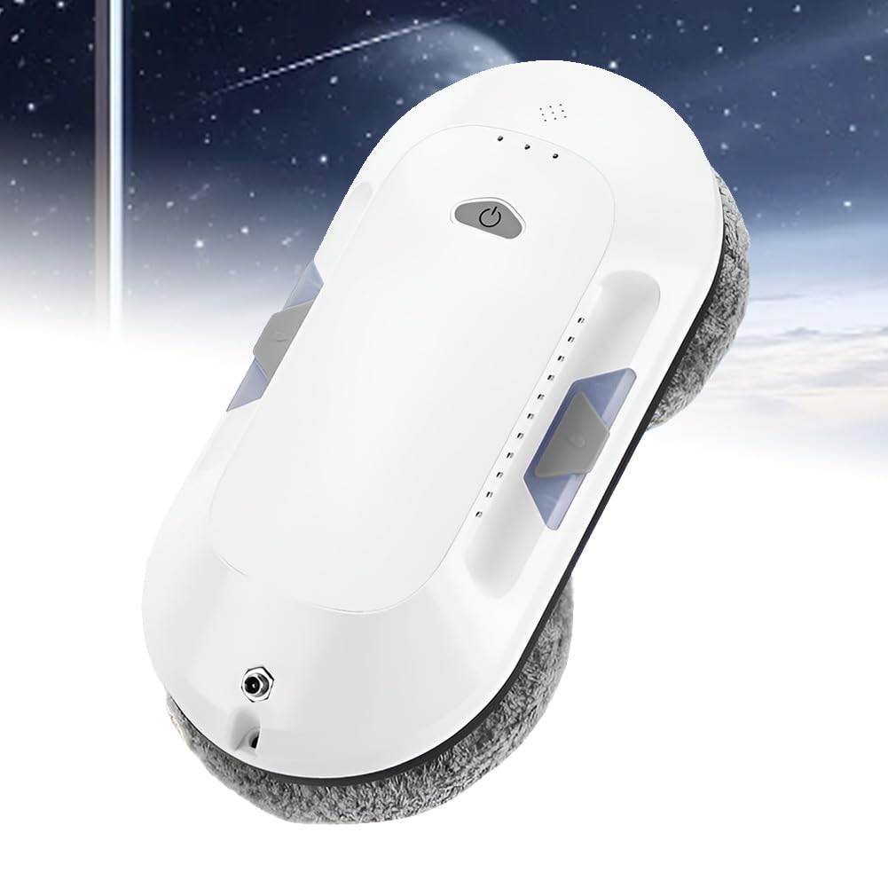 Robot de nettoyage de vitres électrique double pulvérisation d'eau aspirateur fenêtre 5600Pa