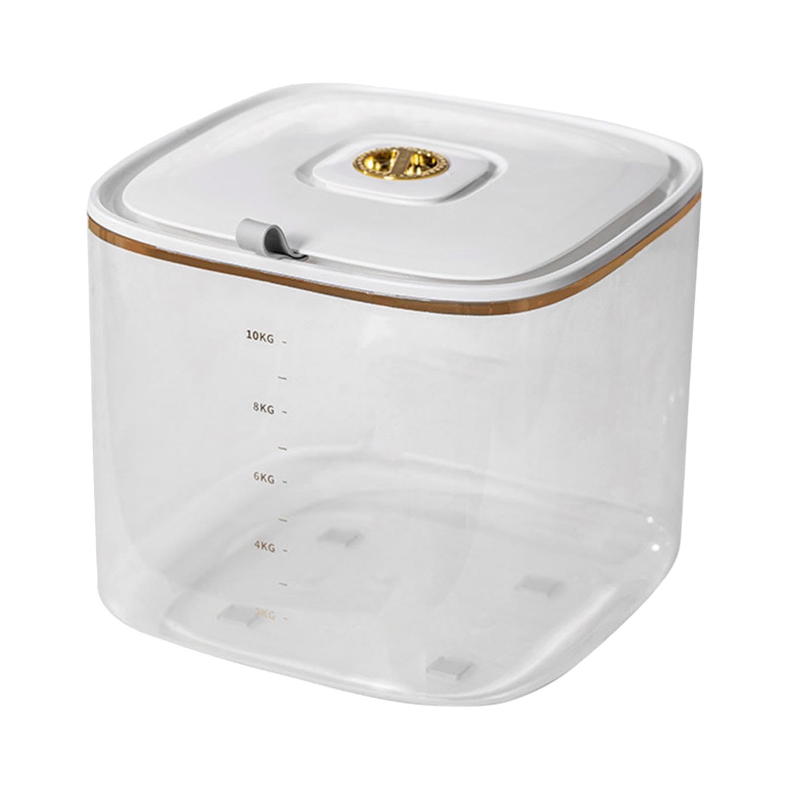 Rangement hermétique pour riz boîte transparente de stockage alimentaire sec pour farine