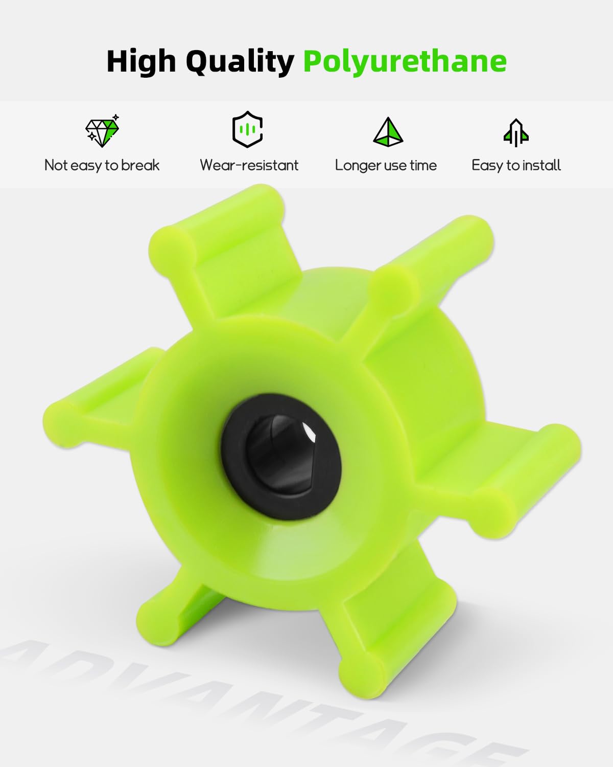 4PC 6303-0007-P Polyurethane Impeller with O-Ring Kit and... 4PC 6303-0007-P Polyurethane Impeller with O-Ring Kit and...