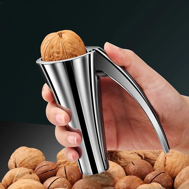 Walnut Cracker Nut Cracker with non slip handle & Zinc Alloy Material