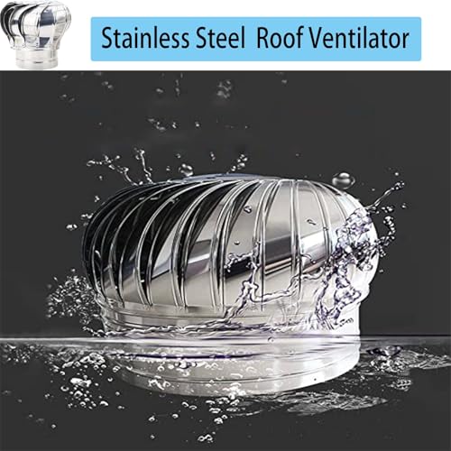 Ventilatore solare a turbina da tetto da 400 mm, scarico rotondo per dissipazione del calore efficiente e circolazione dell'aria, ideale per case, soffitte, fattorie e fabbriche