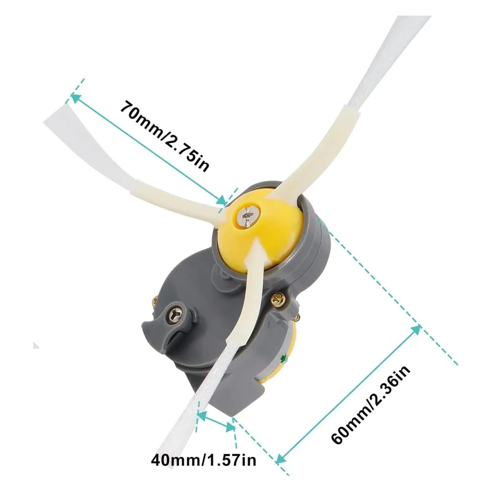 Motor Del Módulo Del Cepillo Lateral, Compatible Con Roomba, Serie 500, 600, 700, 800, 900, I3, E5, E6, I3, I4, I5, I6, I7, I8 Y J7, Accesorios De Repuesto.(A)