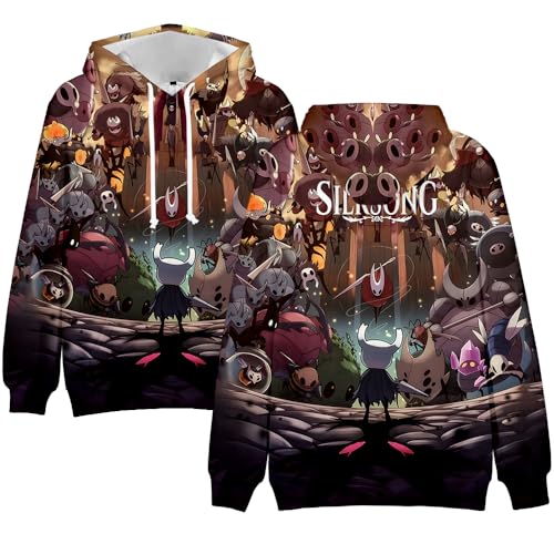 DKLYHW Hollow Knight Silksong Merch new printed hoodeds
