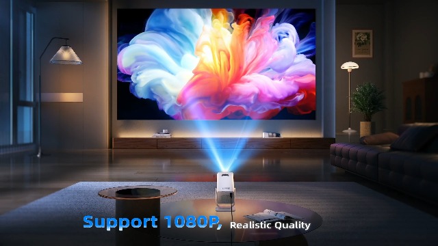 Amazon.co.jp: プロジェクター 小型【TOPTRO-3年保証＆Android TV 搭載