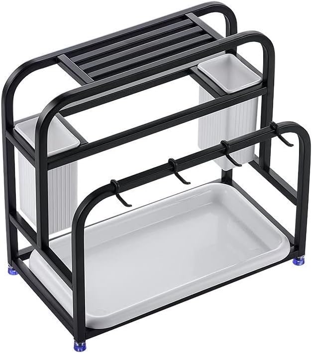 MengK MultiFunction Kitchen Rack Stainless Steel Cutlery