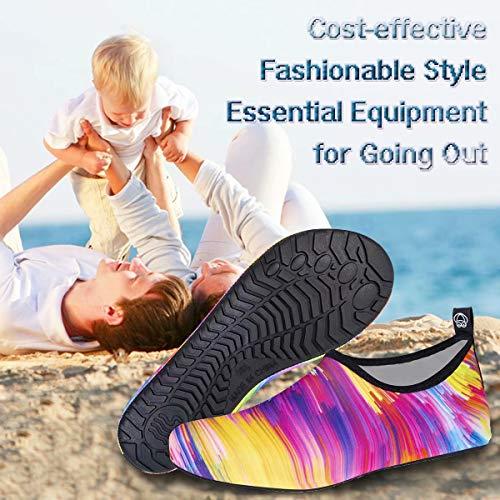 Image of YALOX Water Shoes Women's Men's Outdoor Beach Swimming Aqua Socks Quick-Dry Barefoot Shoes Surfing Yoga Pool Exercise