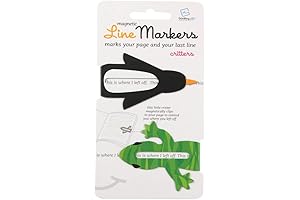 Toothy Teeth Marks Critters Linemarker Page Markers