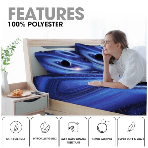 Drap housse microfibre respirant qui ne glisse pas pour matelas épais - 8