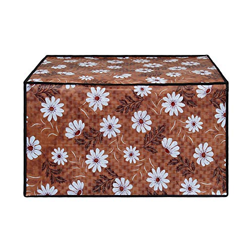 Image of DREAM KING Stylish Design & Printed Microwave Oven Cover Full Closure |waterproof & Dustproof Oven Cover Suitable for All Models - Multicolour SA49