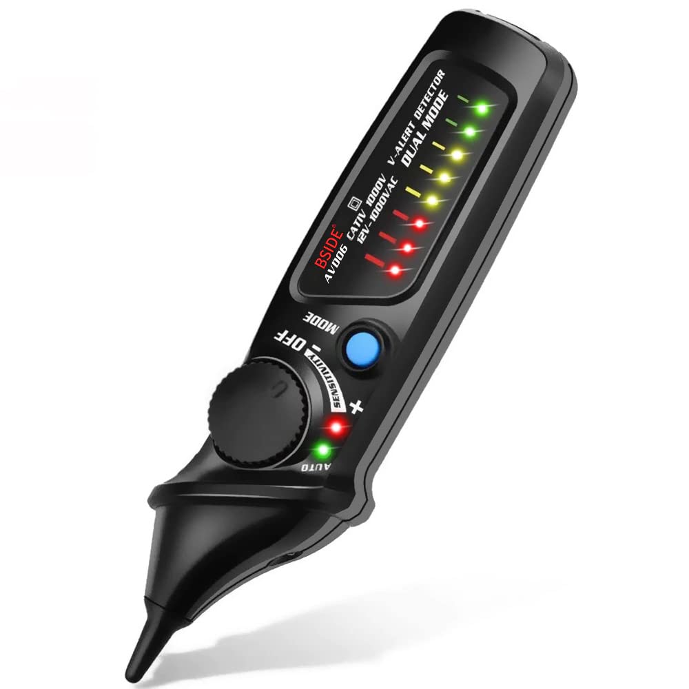 See full amazon price history chart for Voltage Tester Pen Adjustable Sensitivity Auto/Manual Mode Non-contact Voltage Detector AC Electricity Sensor with Color LED Indicators Voltage Tester Pen Adjustable Sensitivity Auto/Manual Mode Non-contact Voltage Detector AC Electricity Sensor with Color LED Indicators (B09KNNRVRP) Amazon Price History, Amazon Price Tracker