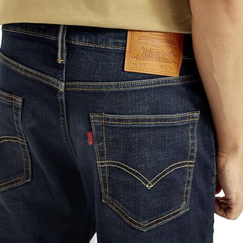Image of Levi's Men's 511 Slim Fit Navy Jeans
