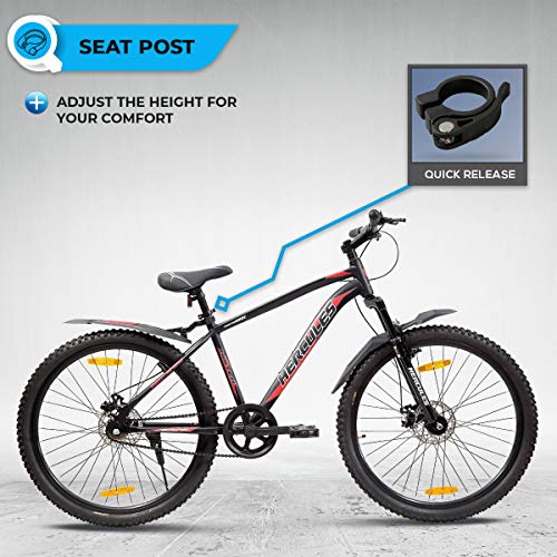 Image of Hercules Hister 27.5T Single Speed Road Cycle (Ideal for : 12+ Years,Brake : Disc)