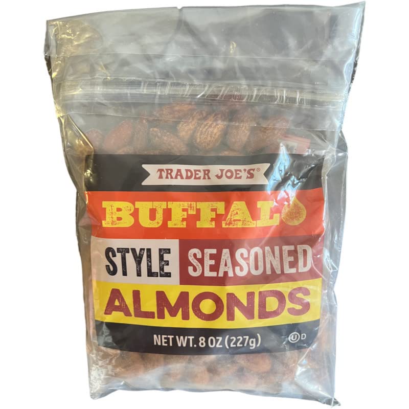 Trader Joe's Buffalo Style Seasoned Almonds (Pack of 1)