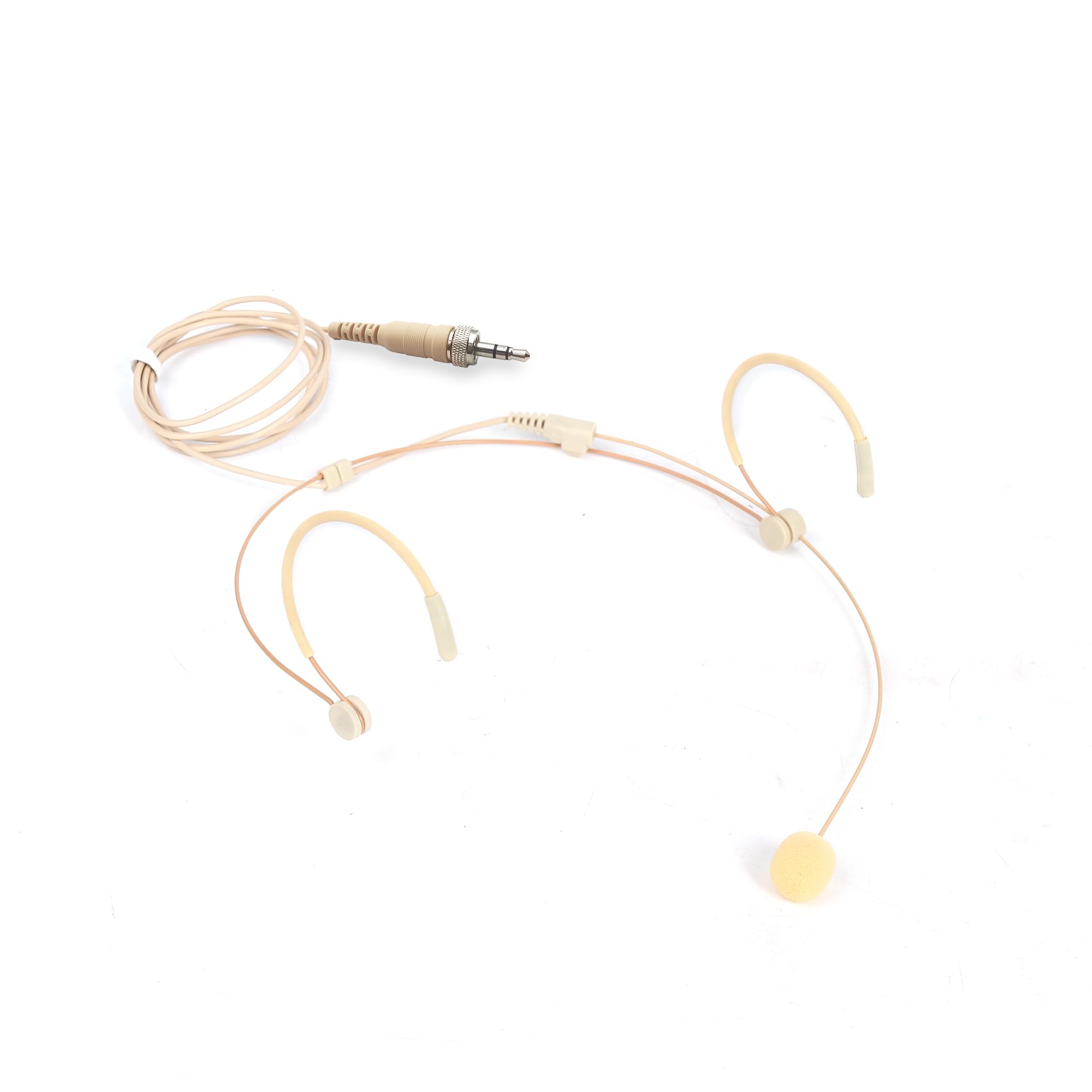 JTLAU Headworn/Headset Microphone Wired, Dual Over-Ear Headset Mic
