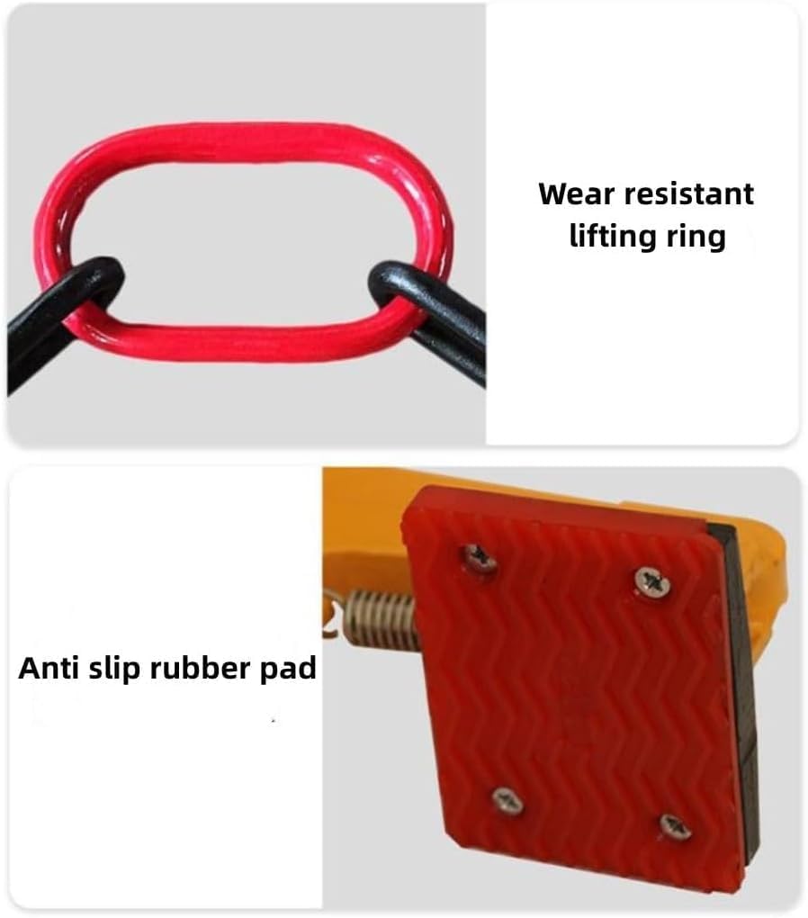 Lifting clamp Stone Marble Granite X-type Lifting Ring Clamp, Suitable For Handling Tools Fixing device(4-6-8 inches)