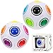 Price comparison product image ABOAT 2 Pieces Puzzle Balls Magic Rainbow Ball Cube Rolling 3D Puzzle Educational Toys