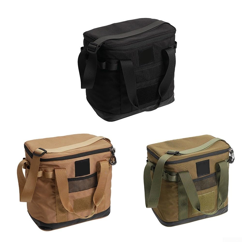 Borsa termica isolata, impermeabile, a prova di perdite, con triplo strato, per campeggio, spiaggia, picnic, grande capacità, 30 x 20 x 28 cm