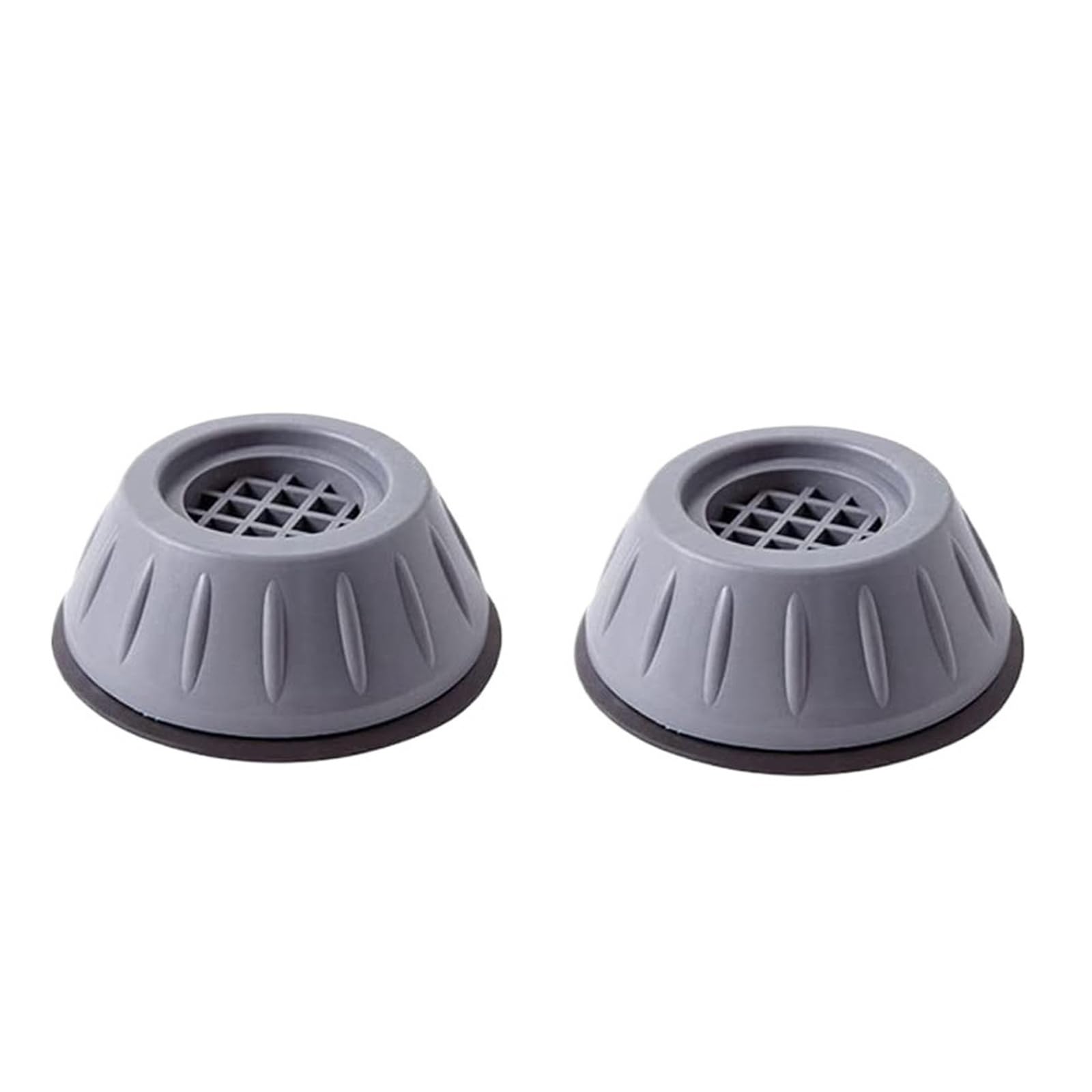 1/2/4 almohadillas antivibración para pies, patas de goma, antideslizantes, silenciosas, soporte para lavadora, amortiguadores de soporte para muebles (2 piezas)