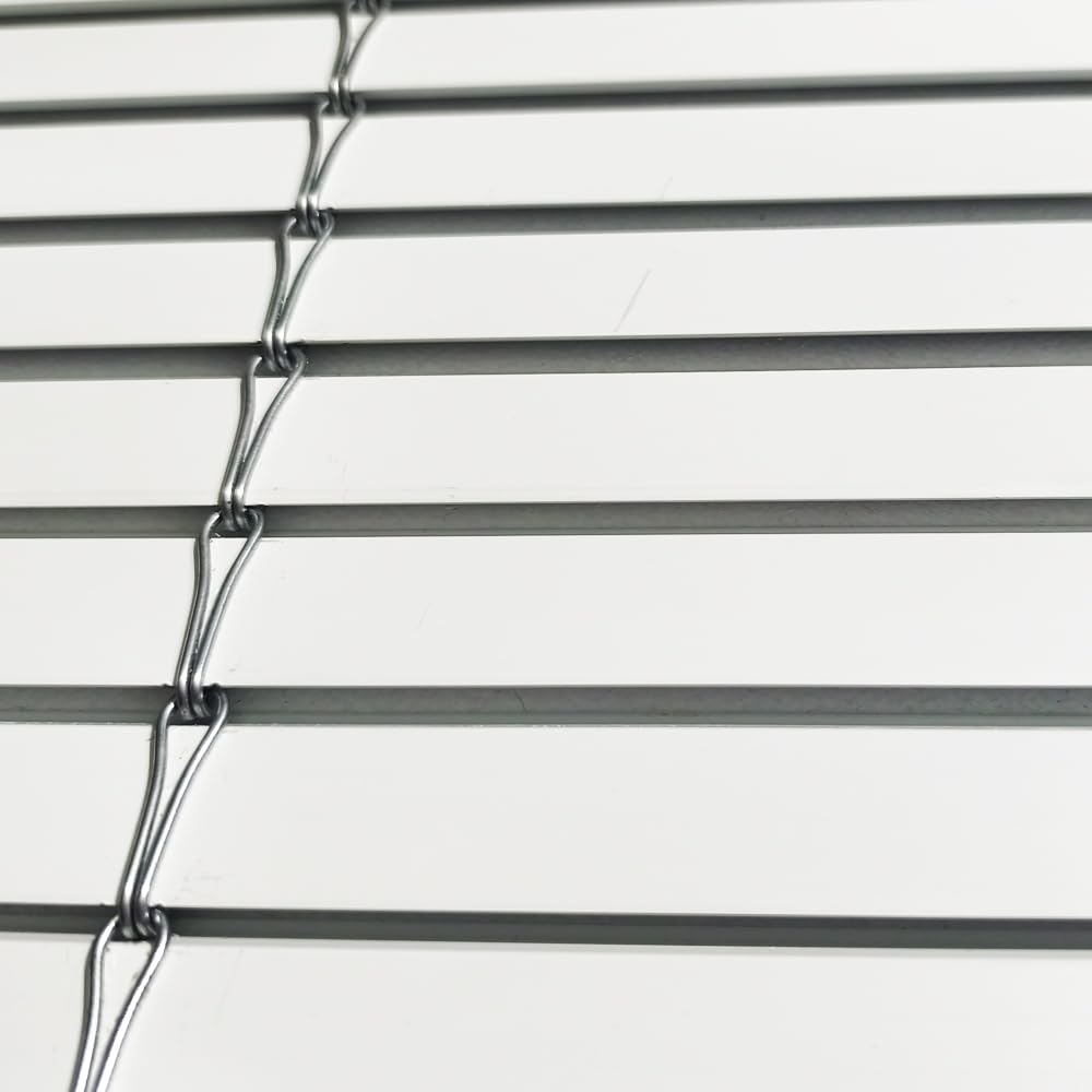Persiana Alicantina de PVC Color Blanco | Corte a Medida | PERTONI TENDE (Ancho 100cm X 100cm Largo)