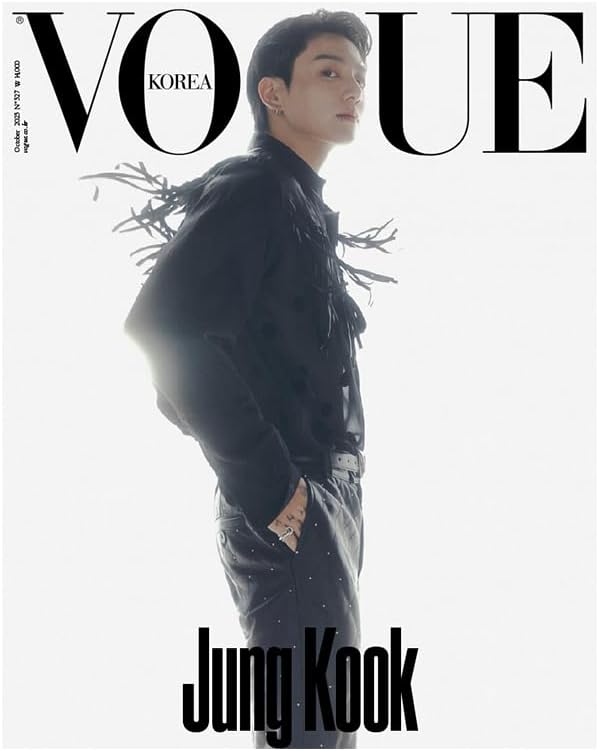 Vogue Korea Magazine October 2023 BTS Jungkook (Cover B)