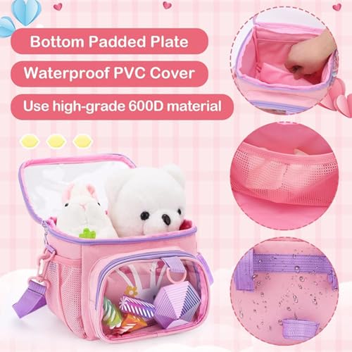 Panier avant de vélo filles imperméable pour éviter la perte des jouets - 7