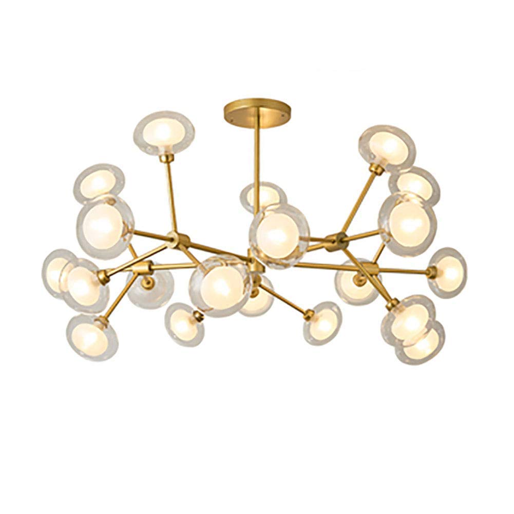 HYJAUSXB Modern Crystal Chandelier Pendant Lights with LED Bulbs u2013 12 16 20 for Bedroom Hallway Bar Kitchen Bathroom Dining Room Contemporary Lighting Fixture