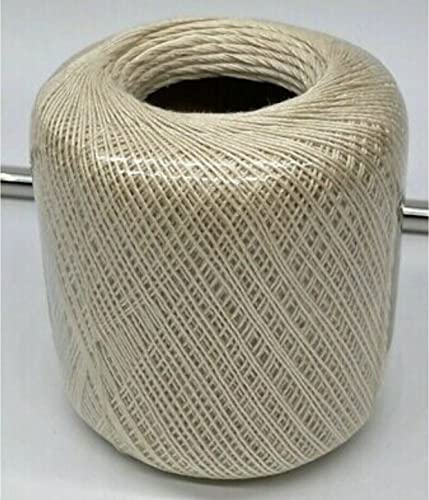 J&P Coats, Knit-Cro-Sheen, 100% Mercerized Cotton, Color Ecru4