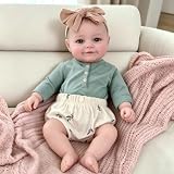 Pinky Reborn Lifelike 20inch Reborn Baby Dolls,Cloth Body Toy for Age 3+