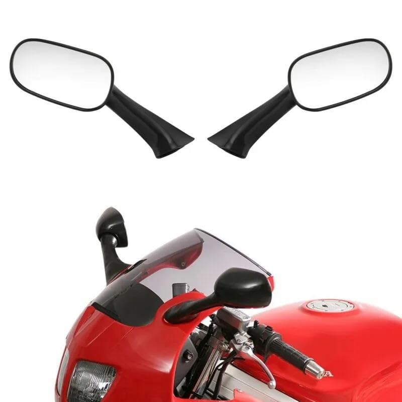 Retrovisores para moto CBR 900RR y VFR 800 Fi de color negro mate 2