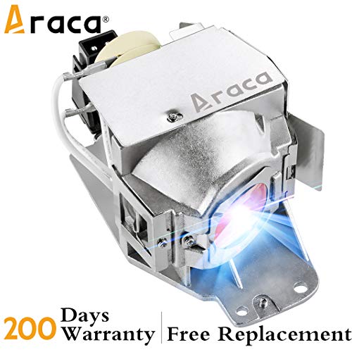 Image of Araca 5J.J7L05.001 (OEM Original Bulb Inside) with Housing for BenQ W1070 W1080ST W1080ST+ W1250 Projector Lamp (Quick Start)