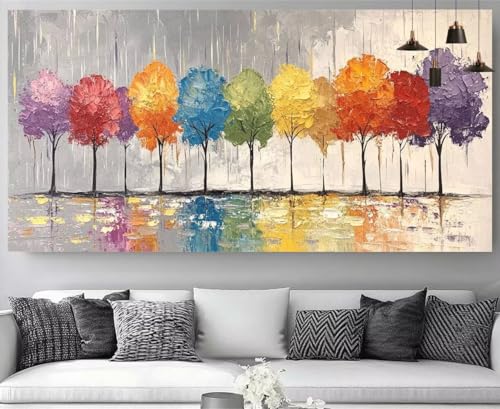 Broderie kit complet débutant pour surmonter l'ennui avec une grande peinture diamant 70x140cm