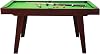 Portable Pool Table, Indoor Small Billiards Table, Mini Snooker Table, for Adult Recroom Livingroom, Easy to Install (Color : Style1, Size : 1.6x0.88m/5.24x2.88ft)