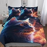 Photo Gallery cute cat copripiumino set 2 pieces microfibra ipoallergenico biancheria da letto stampata copripiumone per la casa e l hotel single(135x200cm) Photo Gallery cute cat copripiumino set 2 pieces microfibra ipoallergenico biancheria da letto stampata copripiumone per la casa e l hotel single(135x200cm)