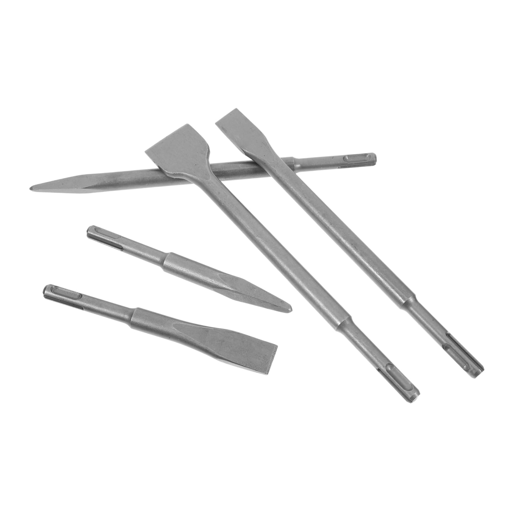 Gatuida 5piezas Cinceles y Martillos para Pared y Ladrillo Brocas para Martillo Cincel de Taladro para Mampostería