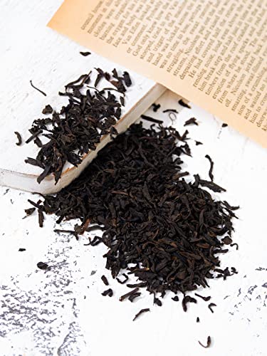 Image of TeeLux Lapsang Souchong Tea, Premium Black Tea Loose Leaf, Chinese Smoked Tea, Caffeinated, 8oz /228g (Pack of 3)