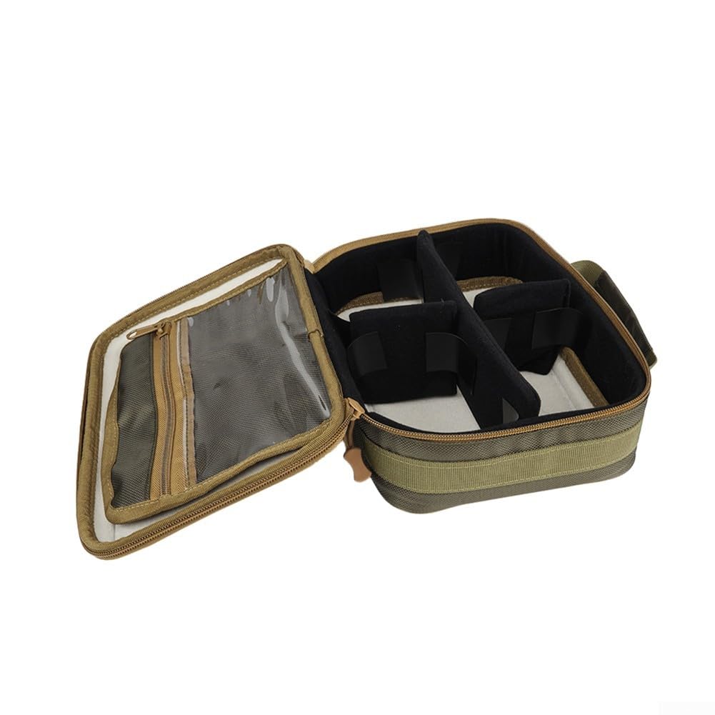 Borsa da Pesca Oxford 600D Impermeabile Multi Tasche(black)