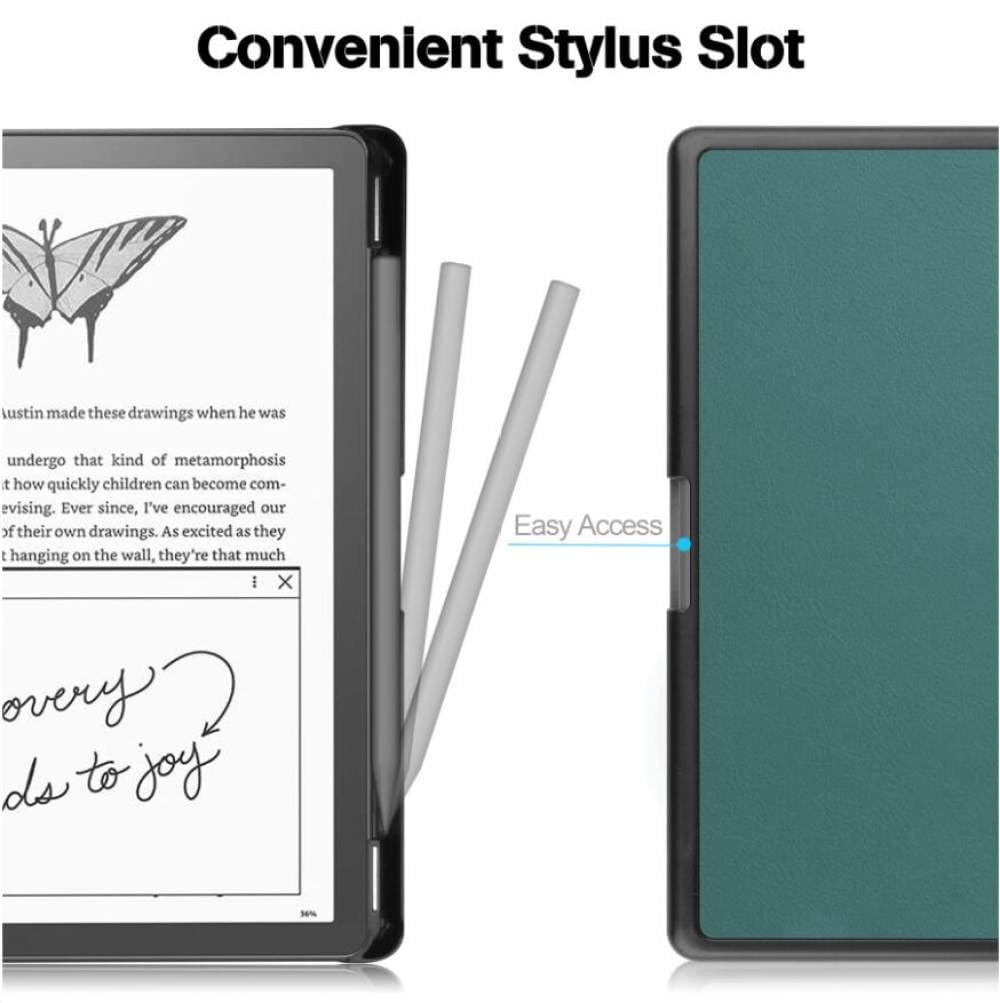 Hoesje voor 10,2 inch Kindle Scribe 2022 uitgebracht met standaard handriem mooie en stevige standhoes met pen Auto Wake/Sleep voor 10,2 inch Kindle Scribe E-Reader, Blue ocean lovers anime