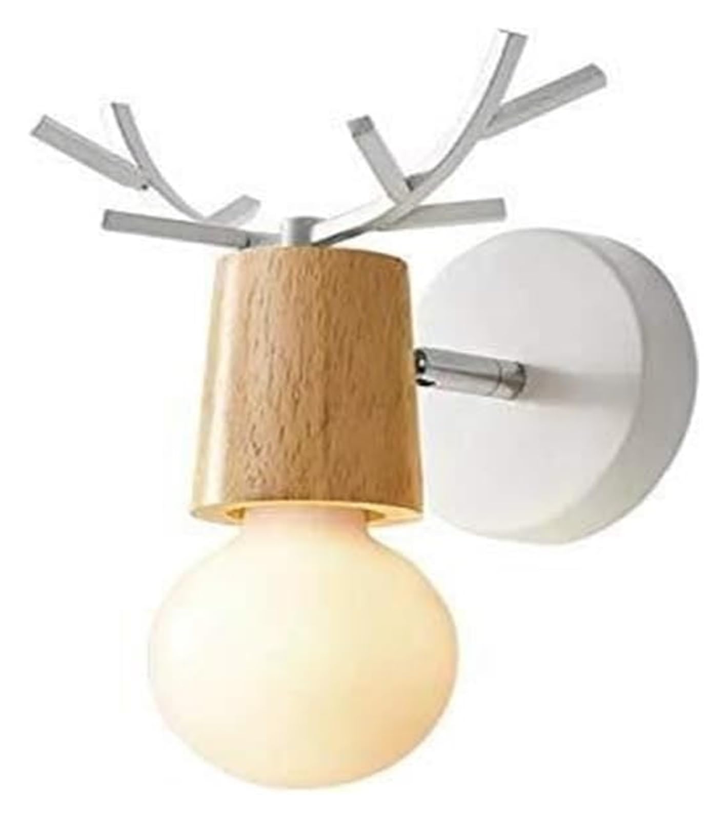 VDOQTLJT Antique Antler Wall Lamp Modern Simple Light - E27 Restaurant Sconce Lamps sconces