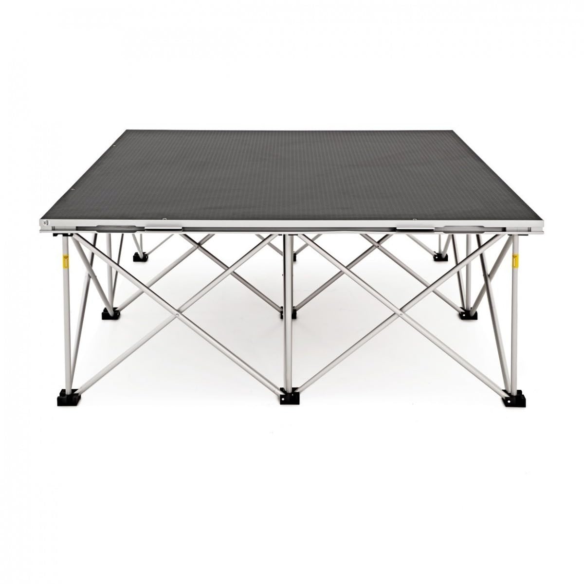 Praticable de Scène Modulaire Plateforme 1m x 1m avec Pieds Elévateurs 40cm | Podium pour Événements et Spectacles, Charge Maximale 800 kg, Surface Antidérapante