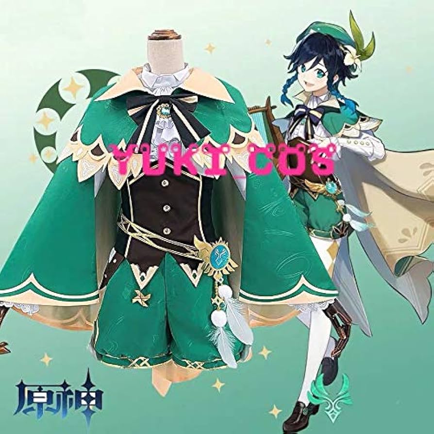 Amazon.co.jp: 原神 げんしん ウェンティ コスプレ衣装コスチューム