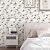 ILHIIOR White Floral Peel and Stick Wallpaper - Boho Vintage Leaf Pattern - Removable Self-Adhesive for Cabinets & Walls - 17.5''x393''