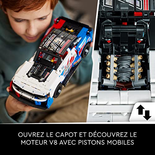 LEGO 42153 Technic Chevrolet Camaro ZL1 NASCAR Next Gen, Kit de Maquette de Voiture, Collection, Jouet de Véhicule de Course, Construction Automobile de Sport